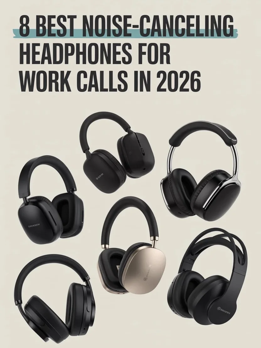 8 Best Noise-Canceling Headphones for Work Calls